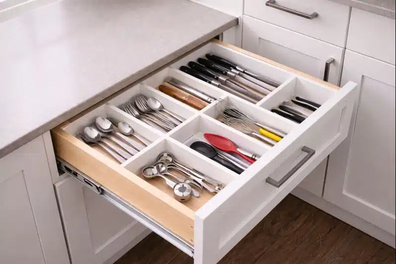 organizadores de gavetas para la cocina